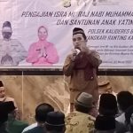 Peringatan Isra,miraj Kapolsek Kalideres Undang Penceramah Kondang