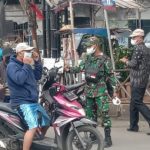 Tidak Kendor Koramil 11 Pasar Kemis, Operasi PPKM di Kuta Bumi