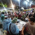 Ratusan Warga Serbu Gerai Vaksinasi di Kebon Dua Ratus Kamal Kalideres