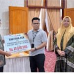Cek Endra Serahkan Bantuan CSR Bank 9 Jambi cabang Sarolangun