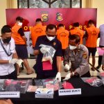 Ditreskrimsus Polda Jambi Berhasil Amankan 5 Orang Penambang PETI Asal Kab. Bungo