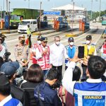 Menhub Cek Simulasi Penerapan Rekayasa Lalu Lintas Mudik Lebaran