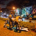 Reklame Tak Berizin Ditertibkan Satpol PP Tangsel