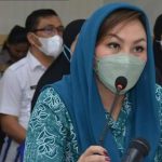 Ketua TP-PKK OKUS Ikuti Temu Sapa Kader Songsong Keluarga Tangguh Secara Virtual