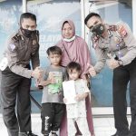 Kedua Anak Korban Laka Jadi Yatim Piatu, Begini Reaksi Satlantas Polres Gresik