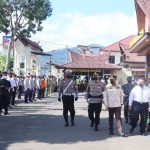 Polres Tapsel Gelar Apel Operasi Ketupat Toba 2022