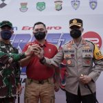 Dandim 0510 Tigaraksa Dukung Motor Race Gagasan Kapolda Metro Jaya di Pagedangan
