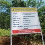 Pondasi Proyek Pembangunan Embung Karangreja Cilacap Diduga Asal Jadi