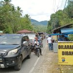 Pengunjung Wisata Di Tapsel Membludak Mengakibatkan Arus Lalin Begerak Lambat