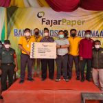 PT. Fajar Paper Berikan Zakat Kepada 1.500 Warga dan Ratusan Paket Sembako Menjelang Idul Fitri