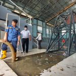 Dua GOR di Kota Tangerang Kebanjiran, Kadispora dan Anggota DPRD Kota Tangerang Bersih bersih