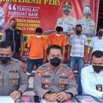Polsek Baru Labuan Ruku Ringkus Kawanan Spesialis Pembobol Rumah Kosong
