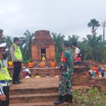 Polres Tapsel Lakukan Pengamanan Ibadah Hari Raya Waisak 2566 di Candi Bahal Paluta
