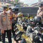 Kapolsek Pamulang Lakukan Pengecekan Kendaraan Motor Dinas 
