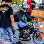 Sabet 3 Tropi Drag Bike, Pembalap Pemula  Suwarnadwipa Racing Team Harumkan Muara Bungo