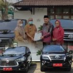 Mantan Wabub Sarolangun Kembalikan Dua Mobil Dinas