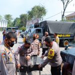 Persiapan Pemilu 2024, Puslitbang Polri Cek Peralatan Dalmas dan PHH Polres Gresik