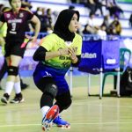 Afifah Sayyidah Pelajar SMP 9 Salah Satu Pejuang Volly Indor Puteri Kota Tangerang Raih Juara 2 di Popda Banten
