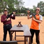 Jaga Kekompakan, Polres Sarolangun Gelar Lomba Menembak Bersama Forkopimda Sarolangun dan Forkopimda Merangin