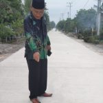 Rabat Beton Baru Seumur Jagung Sudah Retak dan Patah, Tokoh Pemuda Kecewa