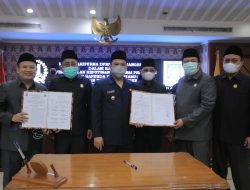 Rapat Paripurna, Wali Kota dan DPRD Sepakati Penetapan Raperda Protokoler