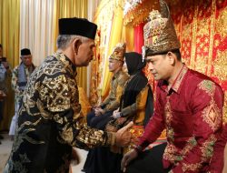 Peusijuek Dandim dan Kapolres Baru, Bupati Aceh Utara Ajak Gerakkan Shubuh Berjamaah