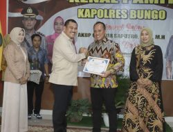 Pemkab Gelar Kenal Pamit Kapolres Bungo
