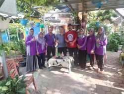 Dinas ketahanan Pangan Kota Tangerang Kunjungi Kelompok Wanita Tani Pelangi Kecamatan Priuk