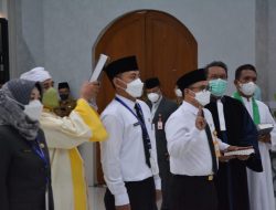 Lantik 355 Pegawai, Zaki Ingatkan Bahwa Jabatan merupakan Amanah Yang Harus Dijaga