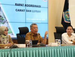 Gelar Rakor Camat dan Lurah Se-Tangsel,Benyamin Instruksikan Untuk Benahi Data Pemilih