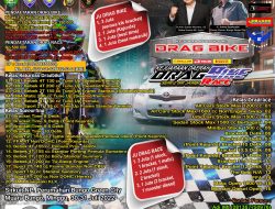 Gelar Kejurnas Drag Bike Putaran ke 3 dan Kejurda Drag Bike / Drag Race Seri 2, Sircuit Suwarnadwipa Perum Bungo Green City