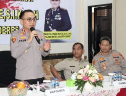 Kapolres Metro Jakarta Barat Ajak Seluruh Elemen Masyarakat Untuk Menjaga Kamtibmas