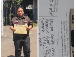 Diduga Tidak Sesuai Spec, Pekerjaan P3-TGAI di Wilayah Desa Waringin Jaya Dilaporkan Ke BBWS
