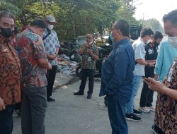 Sidak Lokasi Rawan Banjir DPRD Kota Tangerang Geleng gelang Liat Bangli dan  Lapak Sampah Dipinggir Kali Songsit