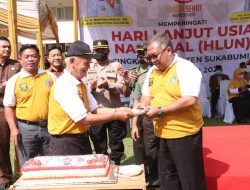 HLUN Ke 26,Bupati Sukabumi Ajak Lansia Tetap Aktif Semangat dan Bergembira