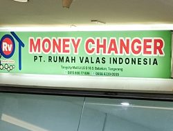 Belum Kantongi Izin Resmi Dari BI Rumah Valas Indonesia Monay Changer Nekad Beroperasi