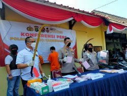 Polrestro Tangerang Kota Ungkap Kasus Curas di Dua Lokasi, Pelaku Bacok Korbannya