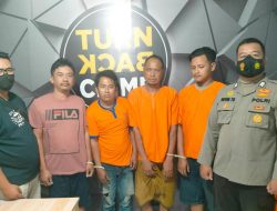 Komplotan Pencuri Besi di Gresik Berakhir Di Jeruji Besi