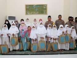 Peringati Tahun Baru Islam, Kapolres Gresik Peduli Dan Berbagi Dengan Anak Yatim