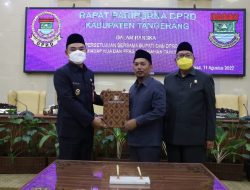 Eksekutif dan Legislatif Sepakati KUPA dan PPAS APBD 2022