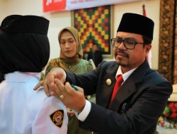 Pj Bupati Aceh Utara Kukuhkan Anggota Paskibra