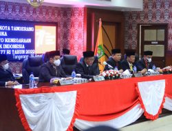 HUT RI Ke – 77, Wali Kota Bersama DPRD Mendengarkan Pidato Kenegaraan Presiden 