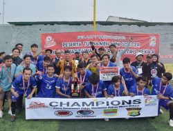 Sambut HUT RI ke-77, Pokja Wartawan Polres Metro Bekasi Sukses Gelar Turnamen Mini Soccer