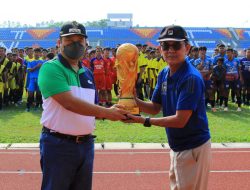 Arief Ajak Remaja Tanamkan Mental Pemenang, 33 Club Piala Wali Kota Liga Remaja Askot PSSI Kota Tangerang