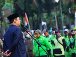 Pimpin Apel Gabungan, Arief Tegaskan Kebersihan dan Ketertiban Harus Selalu Terjaga