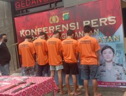 Baru 3 Bulan Hirup Udara Segar, Residivis  Jaringan Lebak Bersama 5 Rekannya Kembali Diringkus Polisi
