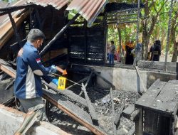 Polres Padangsidimpuan Lidik Penyebab Kebakaran Rumah Yang Menewaskan Seorang Lansia