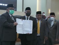 Bupati Sukabumi Hadiri Paripurna DPRD Dengan Agenda PAW dan Perubahan KUA-PPAS 2022