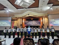 Kinerja Apik, Satlantas Polres Gresik Raih Penghargaan 