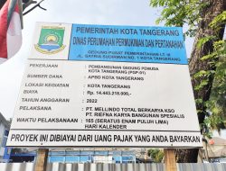 Telan Anggaran 14,4 Milyar Pengawasan Proyek Pembangunan Gedung Pemuda Lemah
